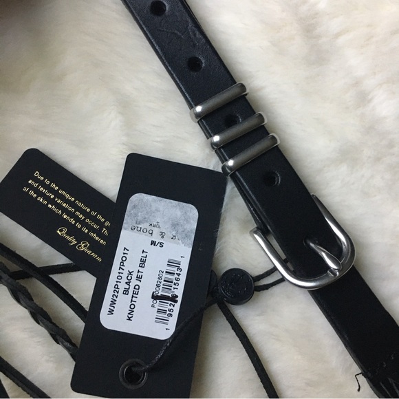 NWT Rag & bone KNOTTED JET BELT - Picture 5 of 12